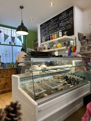 Lovely Cafe  at Green Kitchen in Brighton