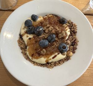 Granola bowl  at Green Kitchen in Brighton