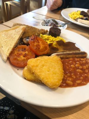 Top breakfast  at Green Kitchen in Brighton