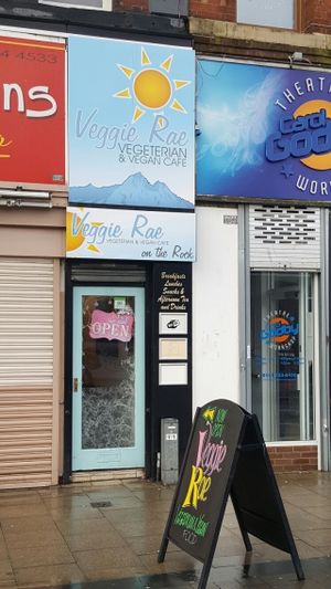 Front at Veggie Rae in Bury