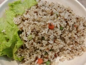 xiang chun fried rice  at Veggie King in Central Singapore