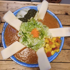 Veganer gemischter Teller für 2 und mehr Personen at Im Herzen Afrikas in Mainz