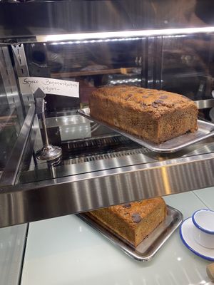 Vegan chocolate banana cake 😍😍  at Im Herzen Afrikas in Mainz