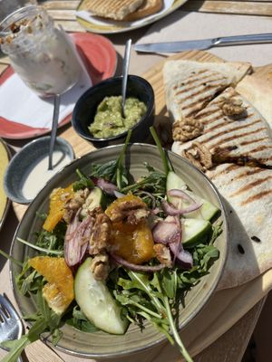   at Earth Shop and Cafe in Carvoeiro