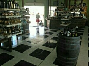 lovely local food in the shop at Earth Shop and Cafe in Carvoeiro