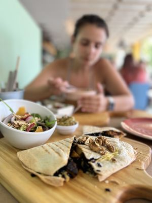   at Earth Shop and Cafe in Carvoeiro