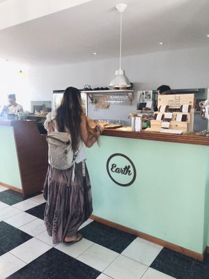 Interior at Earth Shop and Cafe in Carvoeiro