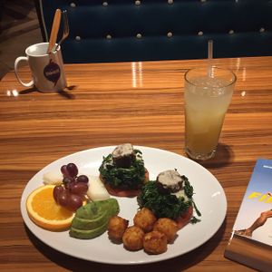 vegan breakfast  at The Diner - Strand in London