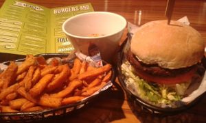 burger at The Diner - Strand in London