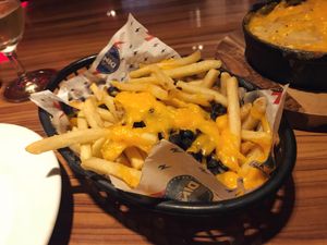 Chilli cheese fries  at The Diner - Strand in London