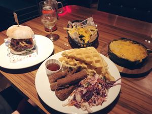 Vegan meal  at The Diner - Strand in London