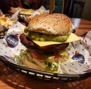 Diner Vegan Burger (11/11/18) at The Diner - Strand in London