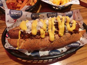 Coney Island Dog at The Diner - Strand in London