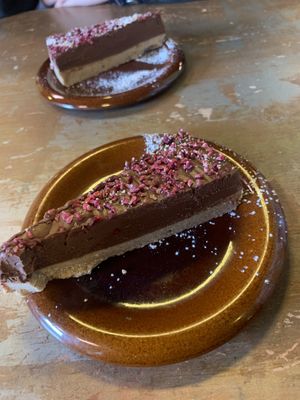Raspberry chocolate torte   at Quinto Lounge in Sutton Coldfield