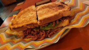 VLT sandwich at Quinto Lounge in Sutton Coldfield