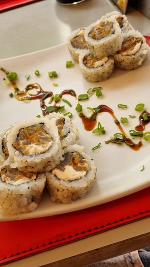Filadélfia cebola empanada at Udon in Recife