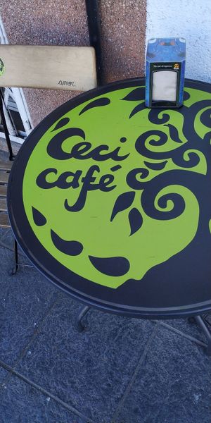 Logo at Cecicafe in Fuerteventura