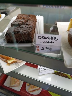 Vegan Brownie at Cecicafe in Fuerteventura