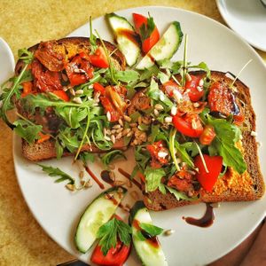 Dried Tomato Rucola Sandwich at Milou in Aachen