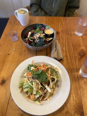 Spicy Thai peanut and basil saladd  at Bounty Kitchen - East Queen Anne in Seattle