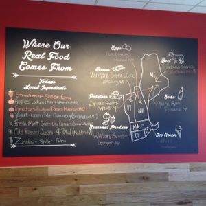 Map of farmers b good works with at B.GOOD in South Portland