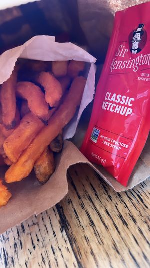 Sweet potato fries   at B.GOOD in South Portland