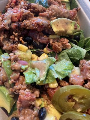 Vegan taco bowl   at B.GOOD in South Portland