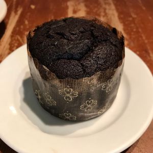 Vegan GF chocolate cake at Pickle Jar Kitchen in Falmouth