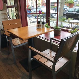 Front seat at Pickle Jar Kitchen in Falmouth