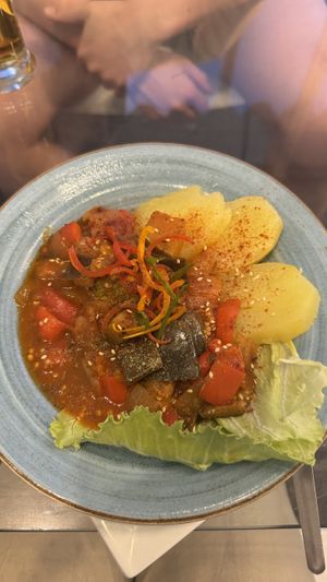 Ratatouille (vegan)  at Mamashana in Nazca