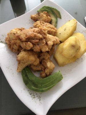 Crispy Cauliflower  at Mamashana in Nazca