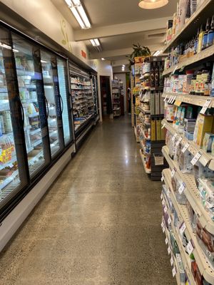 Frozen foods   at Orcas Food Coop in Orcas Island