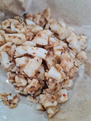 Fried Eggless White Carrot Cake  ~ 19/11/21 at Jixiang Vegetarian in West Singapore