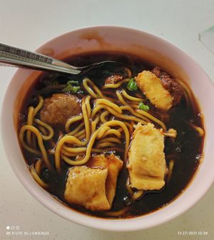 Lor Mee at Jixiang Vegetarian in West Singapore