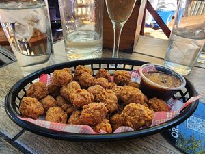 Vegan popcorn chicken at The Hold in Manly