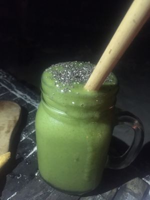 Vegan smoothie  at Mowie's  in 