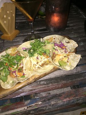 Veganized tacos at Mowie's  in 