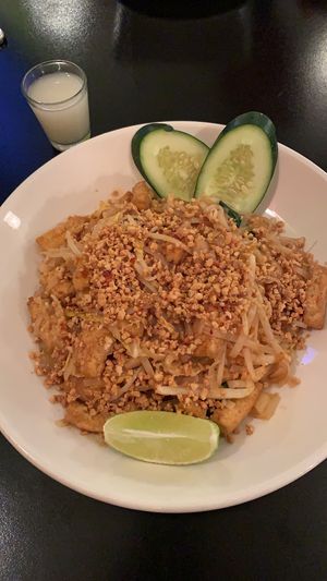 Pad Thai (from Vegan menu)  at Yellow Ginger in Greenville