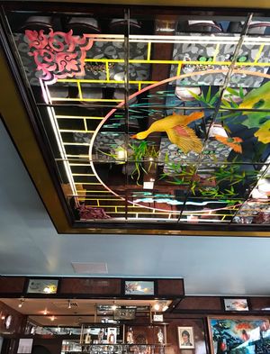 Mirror at Asia-Chay Vegan Cuisine in Bottrop