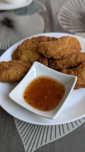 Shrimps at Asia-Chay Vegan Cuisine in Bottrop