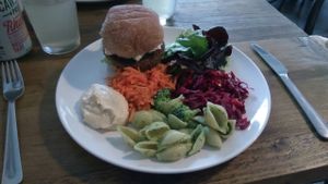 Planet Burger at The Planet Cafe in Taunton