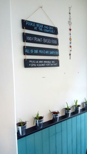 Inside Cafe 1 at The Planet Cafe in Taunton