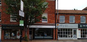 Cafe front at The Planet Cafe in Taunton