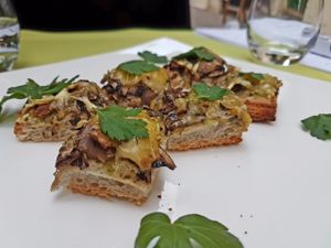 ! Glutenfree & Vegan Pizza ! at L'Eden Sans Gluten in Strasbourg