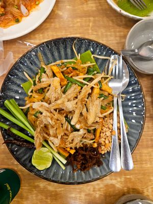 Mushroom Pad Thai at Koko Thai & Vegetarian Cuisine in Bangkok