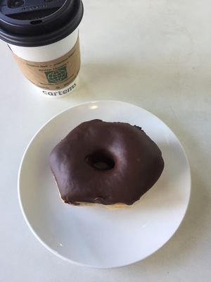 Chocolate Glaze ❤️ at Cartems Donuts - Kitsilano in Vancouver