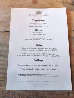  at The Crown Hotel in Wells-next-the-sea