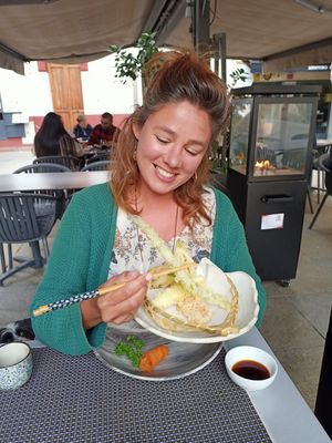 Enjoying! #Veganuary at Yamazaki Sushi in Sevilla