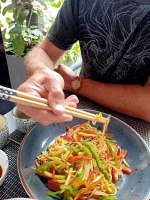 Noodles #Veganuary at Yamazaki Sushi in Sevilla