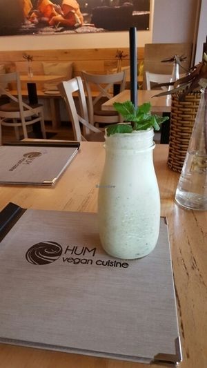 Mint Shake at Hum Vegan Cuisine in Berlin